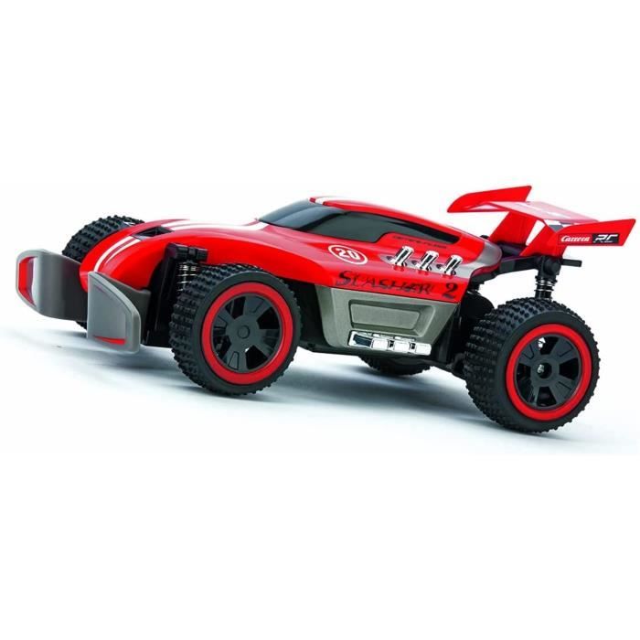 Vehicule radiocommande CARRERA Slasher 2.0 Rouge vif Exterieur Enfant Cdiscount Jeux Jouets