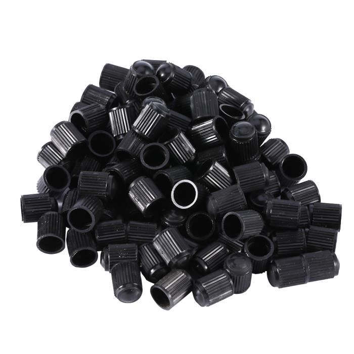Bouchons De Valve Pneu – Lot De 4 En Aluminium Anodisé – Couleurs Argent, Rouge, Bleu, Noir – Pour Voiture, Moto, Vélo - 12