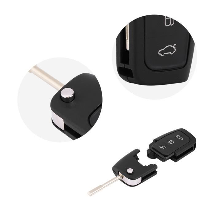 Clé Télécommande 3 Boutons Pour Honda CR-V Et Accord – Puce ID48, 433 MHz – Noir - 5