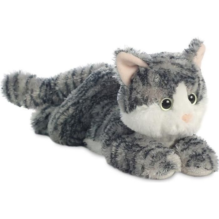 Peluche Chat Persan Ets Lascars 30cm, Peluche Chat couché