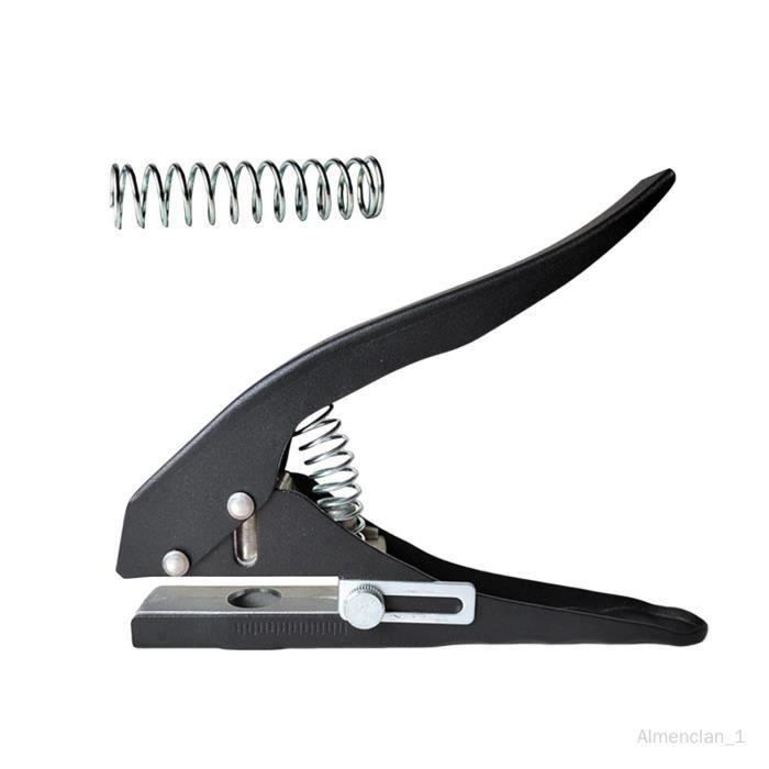 Perforatrice 1 Trou Manuelle - Petit Format Métal, Trou 6 Mm, Pour étiquettes, Papeterie, Bureau, école - 13