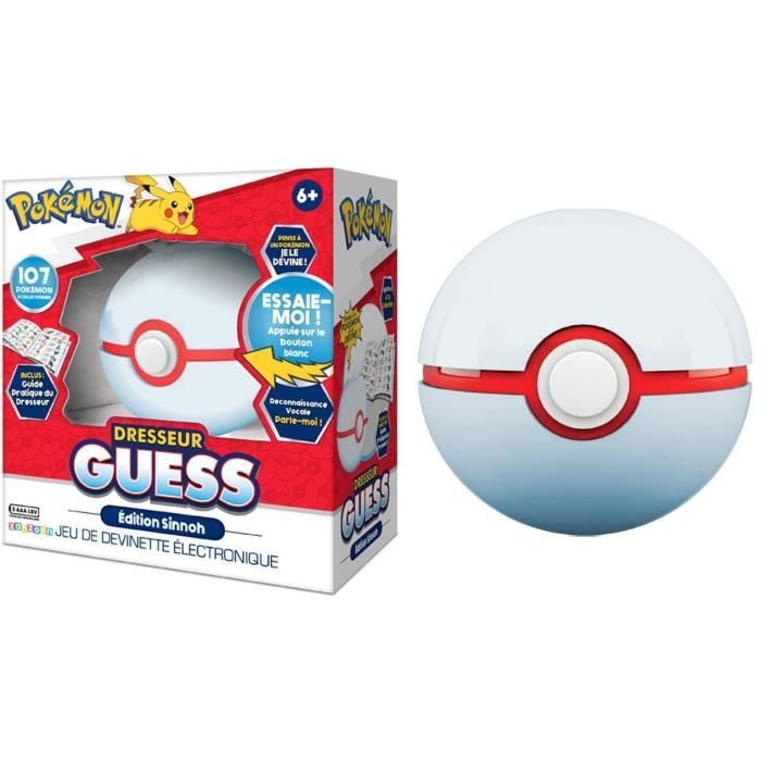 Jeu électronique Dresseur Guess Sinnoh Pokémon - BANDAI