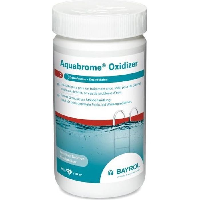 Aquabrome Oxidizer - 1,25 kg de Bayrol - Produits chimiques