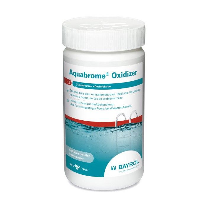 Aquabrome Oxidizer - 1,25 kg de Bayrol - Produits chimiques