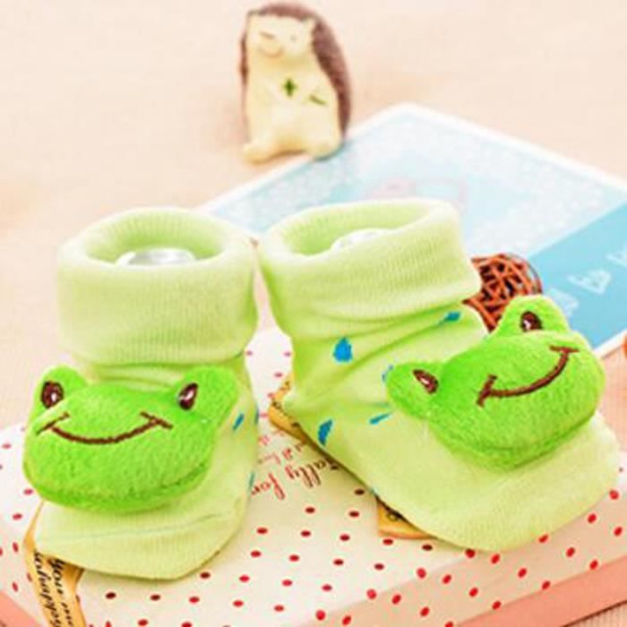 1pair Socquette Chaussette Chaussure Antiderapant En Coton Cartoon Pour Bebe Nouveau Ne Apprentissage Style3 Cdiscount Pret A Porter