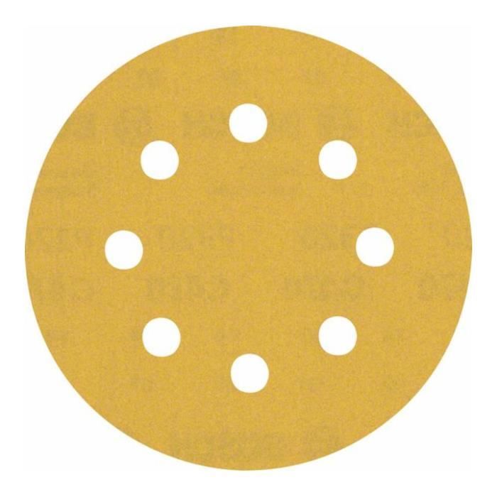 Expert C470 Papier de verre avec 8 trous pour Sander excentrique 115 mm G 320 5 TLG. - vue 2