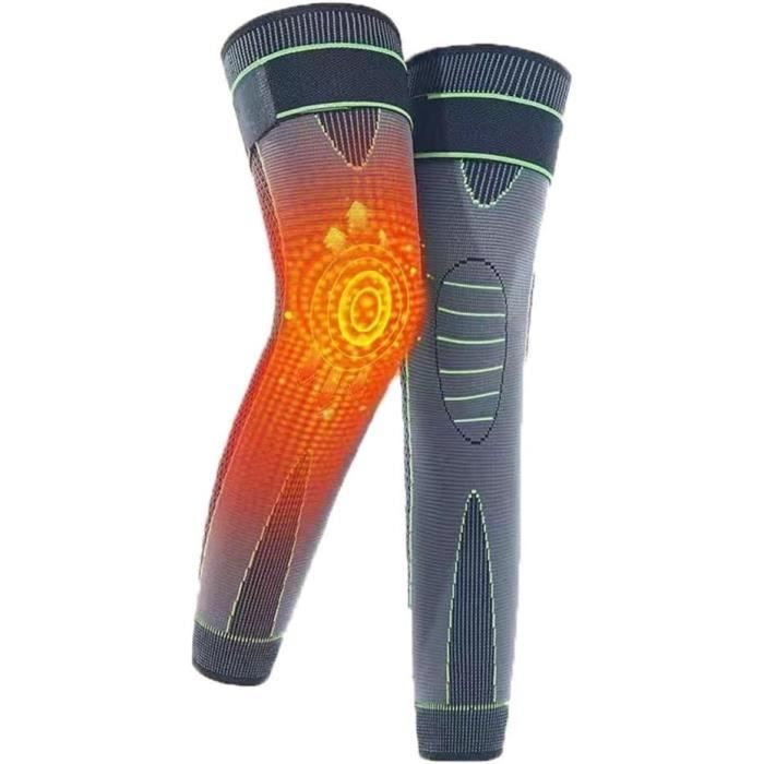 HGTRH Genouillere Moto Route Hiver, Coudières Protecteur Du Genou Moto Unisexe Genouillères De Moto D'hiver, équipement De Protection Pour Course Tout-Terrain, Protège-Genou Moto 4 Pcs