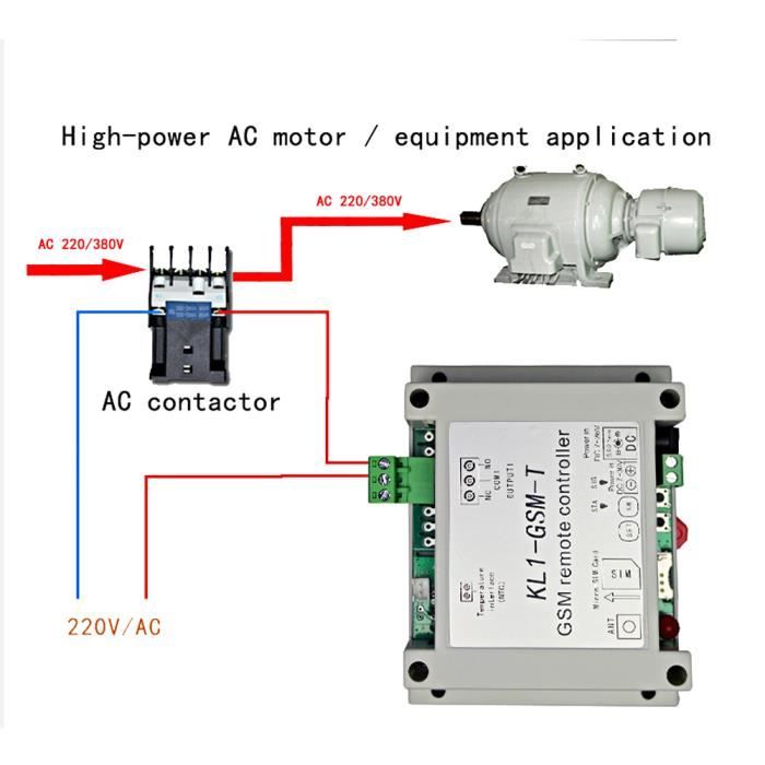 Duokon Capteur De Contrôle De Température WF-TP02B Contrôleur D'alarme