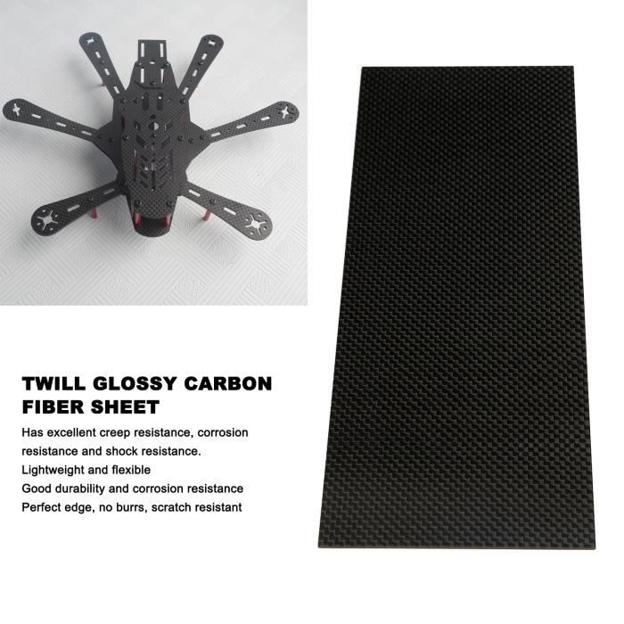 3k 100% Cnc lamiera in fibra di carbonio 400x300mm spessore 3 mm per il taglio d 3k 100% Cnc lamiera in fibra di carbonio 400x300mm spessore 3 mm per il taglio d