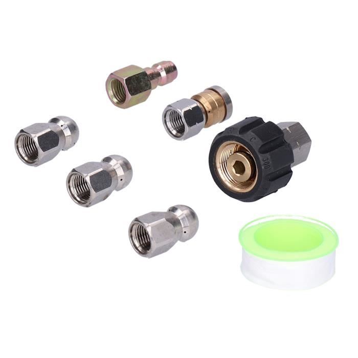 M&M Smartek Raccord Rapide D12 Pour Nilfisk D12 Neptune KEW Alto Wap + 5 Buses En Acier Inoxydable
