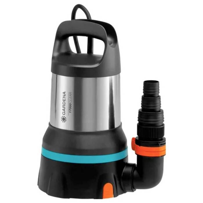 Pompe submersible GARDENA 17000 aquasensor 17 000 /h 9 idéale pour le drainage et 'arrosage - vue 2
