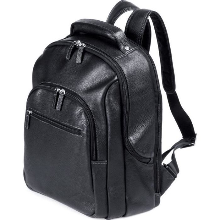 sac à dos gérard henon golf gh 2966 - noir - cuir - homme