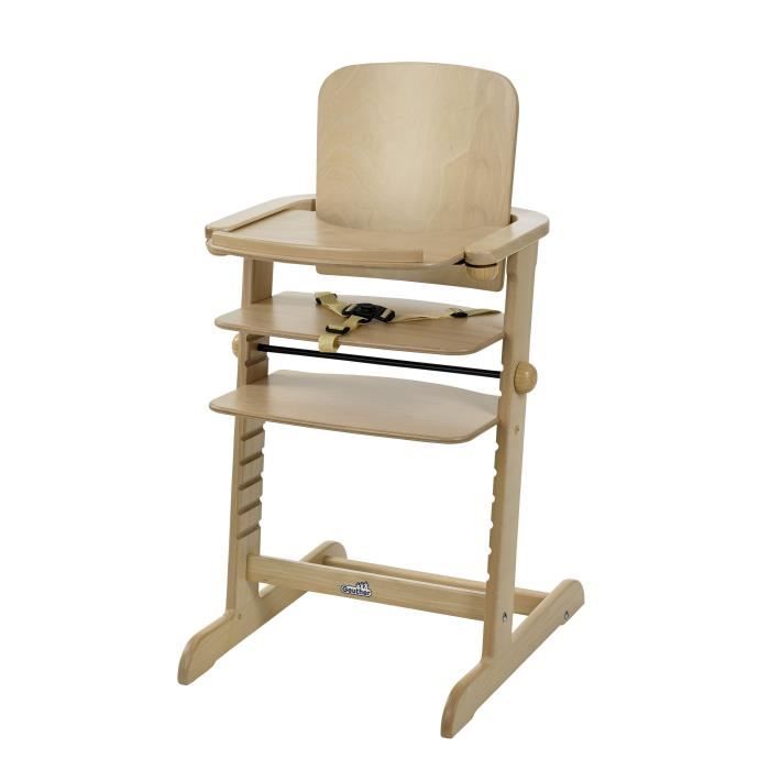 Tablette Repas Tamino Naturel pour les chaises /évolutives Tamino Geuther