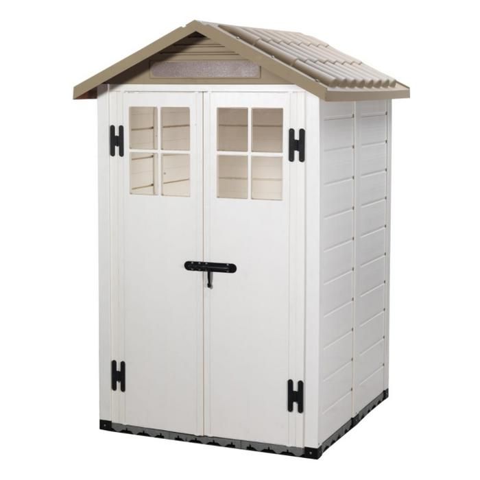 Abri de jardin résine 1 35 m² HABRITA - vue 2