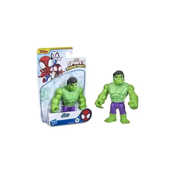 Figurine Hulk de 10 cm - HASBRO - MARVEL SPIDEY E I SUOI FANTASTICI AMICI -  Jouet pour enfants de 4 ans et plus - Cdiscount Jeux - Jouets