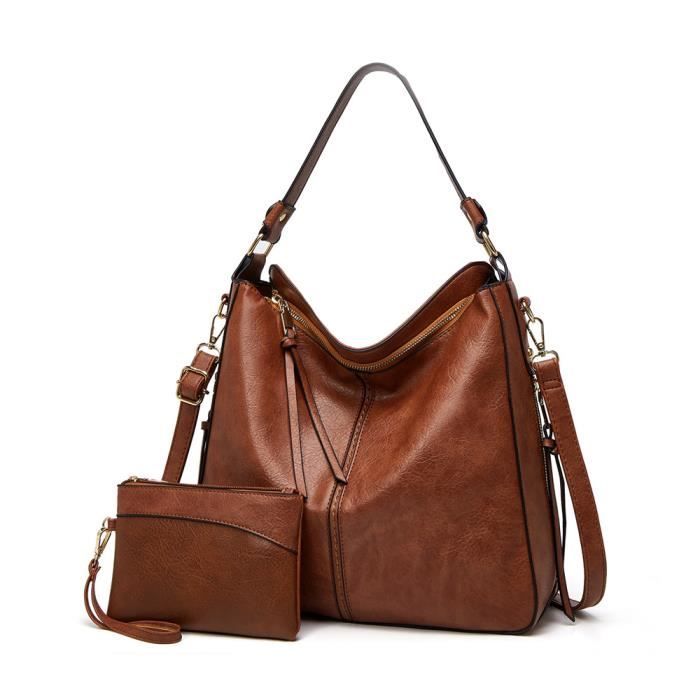 DORRISO Femmes Sac à Main Mode Toile Bandoulière Sacs