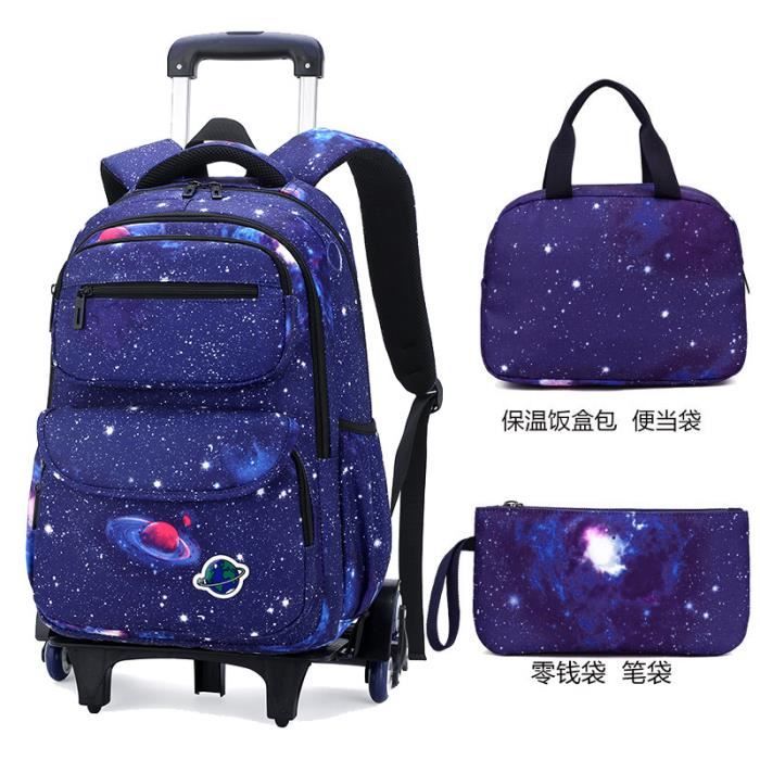Sac à Dos Enfant Amythe Avec Trousse - Cartable Primaire Ergonomique 6-10 Ans