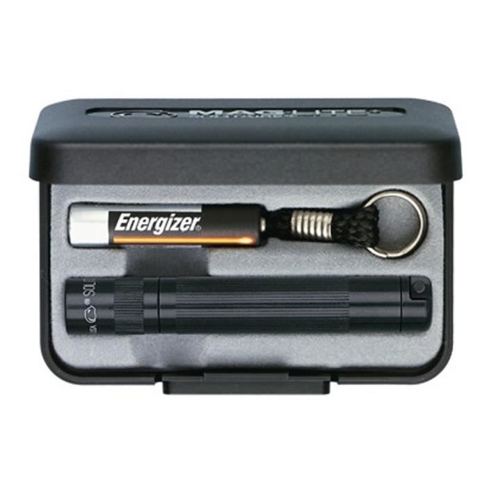 Lampe Torche Solitaire Noir - MAGLITE - K3A012 - Non Rechargeable - Extérieur - Pile