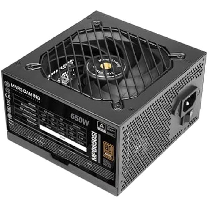 Mars Gaming MPB650SI unité d'alimentation d'énergie 24 pin ATX ATX Neuf - vue 5