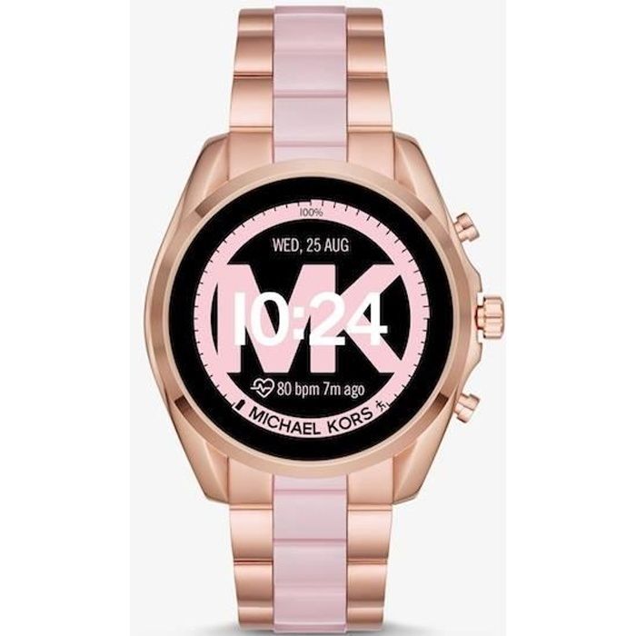 Montre connectée Quartz Femme MICHAEL KORS ACCESS 401870 or rose, -  Achat/vente montre Femme Acier - Cdiscount