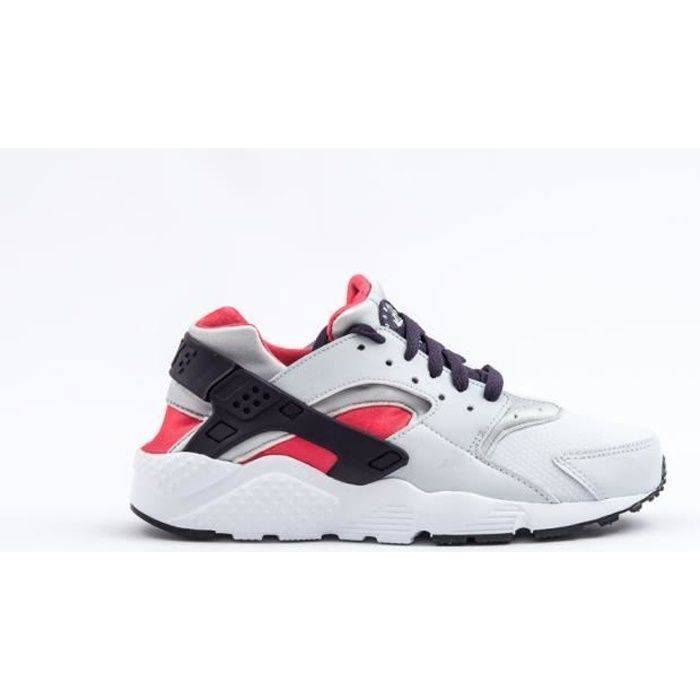 Basket Nike Air Huarache Run Junior Ref. 654280 009 Blanc
