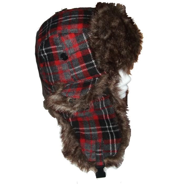 CLEARANCE Hommes Femmes Hiver Russe Chaud Trappeur Bonnet Aviateur Tartan Imprimé Fourrure UK CLEARANCE Hommes Femmes Hiver Russe Chaud Trappeur Bonnet Aviateur Tartan Imprimé Fourrure UK