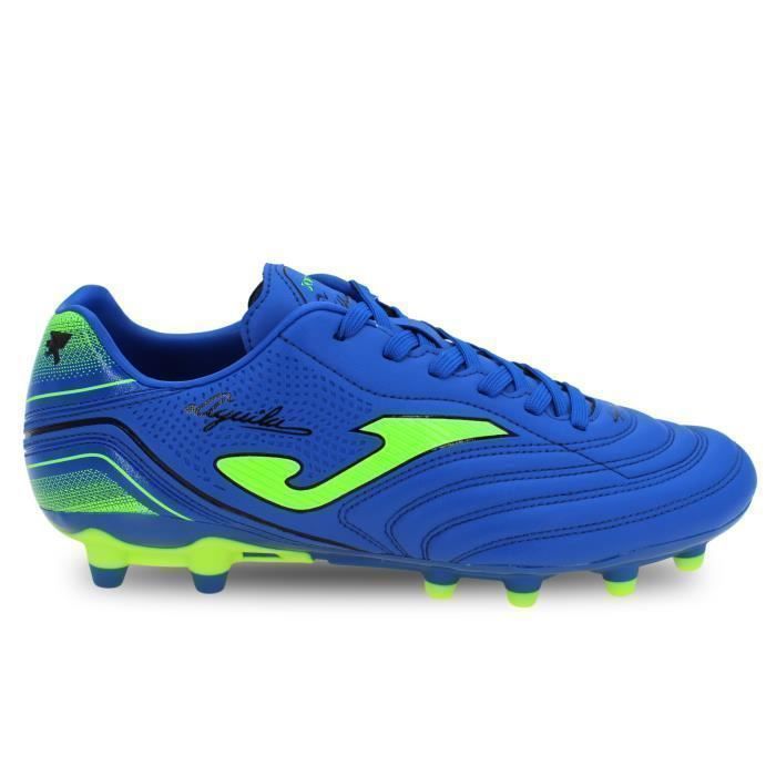 Chaussures Football Enfant JABASIC - Semelle Caoutchouc - Fermeture Scratch - Pour Terrain Sec