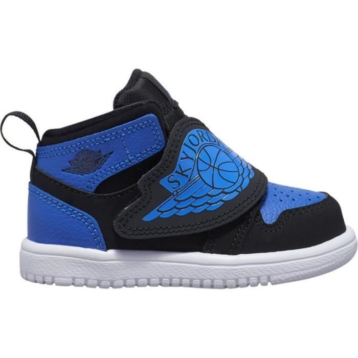 Chaussure de Basket Air Jordan 1 Mid SKY TD Bleu pour bébé - Cdiscount Sport