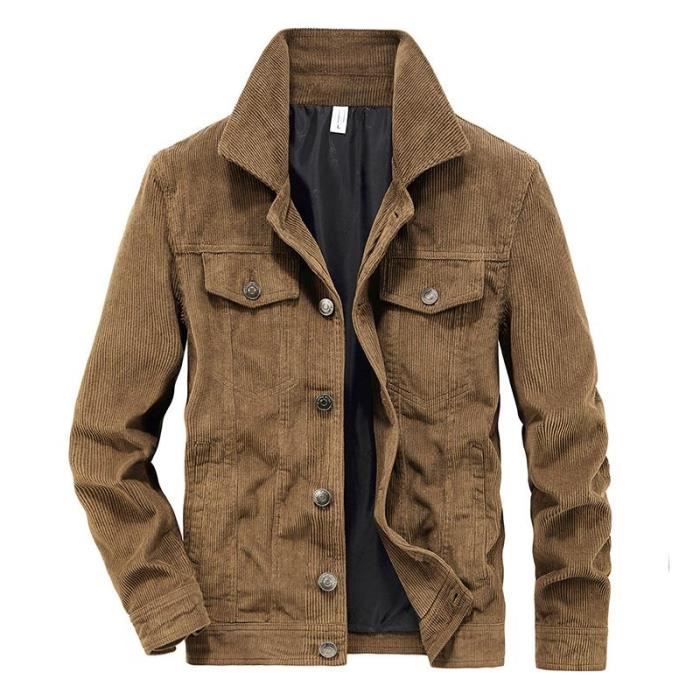 Veste hotsell homme velours