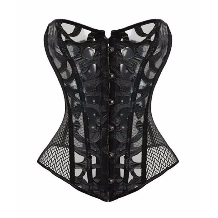 Bustier femme noir online