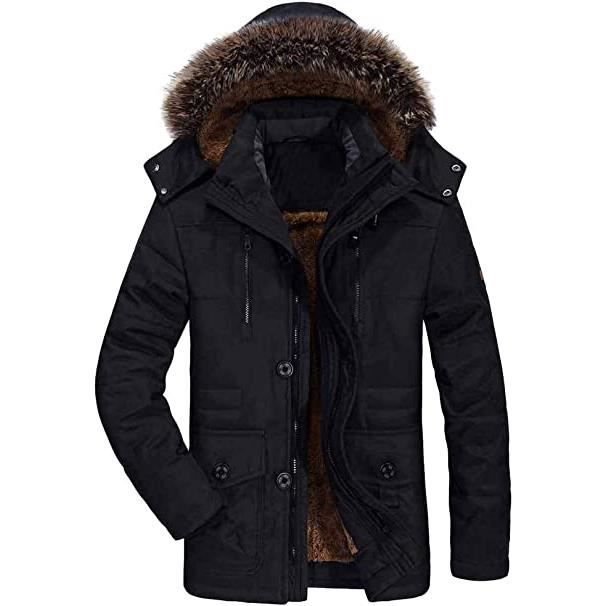 Manteau d hiver pour hommes veste d ext rieur d contract e en