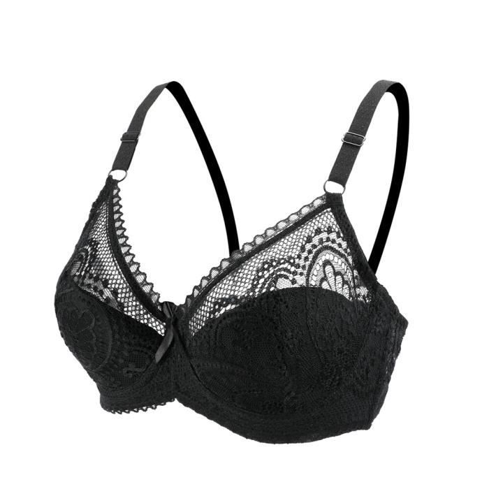 Soutien-gorge Dentelle Stretch Ilusion - Taille 36C, Bleu, Sans Armatures - Neuf Sans étiquettes