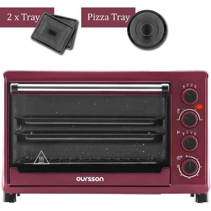 Oursson Mini-Four Électrique avec Convection, Auto Nettoyage ...