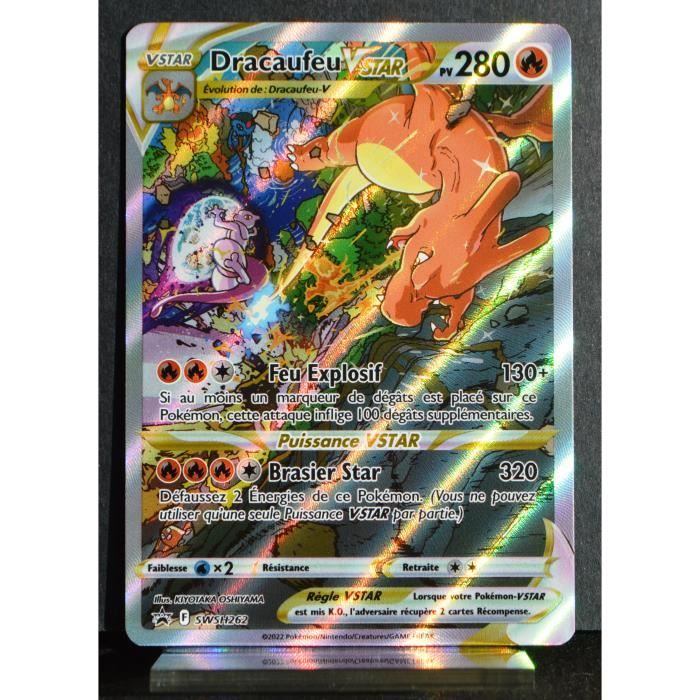 Dracaufeu-VSTAR 018/172 PV280 Carte Pokémon™ Ultra rare Neuve VF