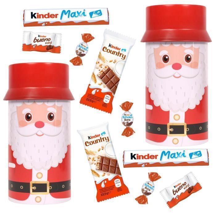 Père Noël - maquillé 80g paquet de 12 Chocolats