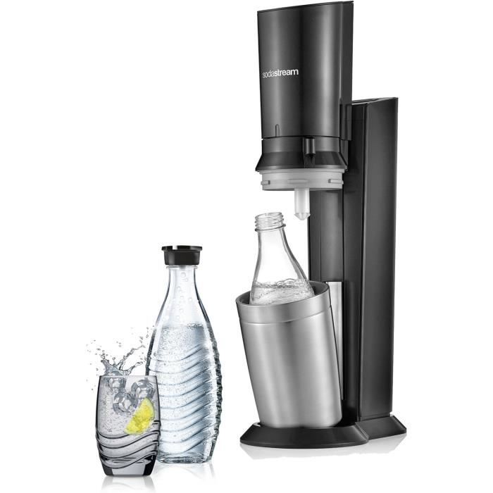 Bouteille Réutilisable En Cuivre 1L Pour Machine à Eau Pétillante - Compatible Drinkmate, Wassermaxx, Sodapop, Etc. - Couvercle Et Base En Acier, Verrouillage Rapide