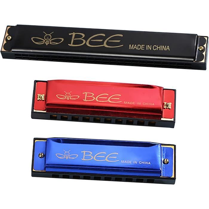 Harmonica En Do Majeur - Lot De 2, 10 Trous Pour Débutants, Enfants Et Adultes | Cadeau Musical Parfait