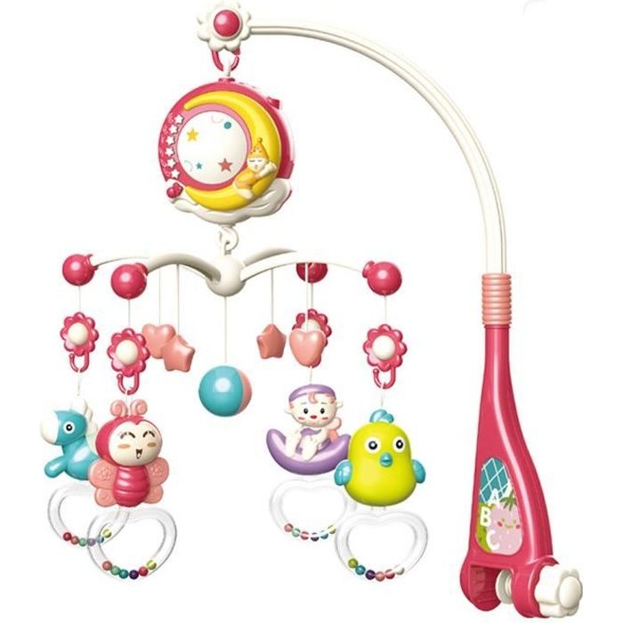 Baby Musical Berceau Mobile Suspending Performance Bell Bell Decoration Jouets pour Girl Garçon 