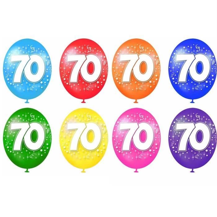 Ballon En Latex De 30cm Anniversaire 70 Ans Multicolore X8 R Bal08 Achat Vente Ballon Decoratif Cdiscount Ballon En Latex De 30cm Anniversaire 70 Ans Multicolore X8 R Bal08 Achat Vente Ballon Decoratif Cdiscount