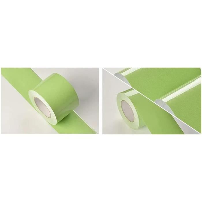 Rouleau Adhésif Vinyle Brillant 10m X ? Cm - Papier Peint Autocollant Moderne Blanc - Pour Déco Murale DIY