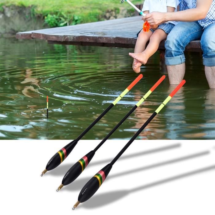 10 pcs Extra Large Dérive De Pêche Bobbers Flotteurs En Bois
