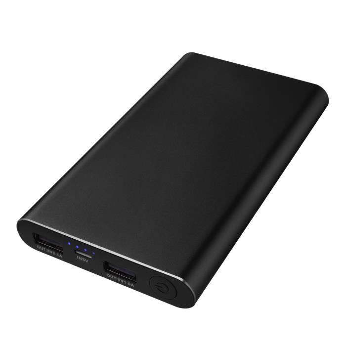 Tqka 10000mAh Batterie Externe Batterie de Secours Power Bank pour