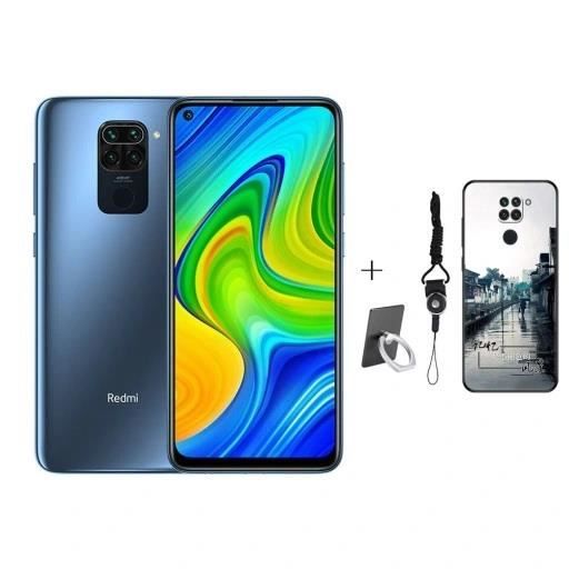 Xiaomi Redmi Note 9/6 / 128GB Smartphone bleu - Cdiscount Téléphonie
