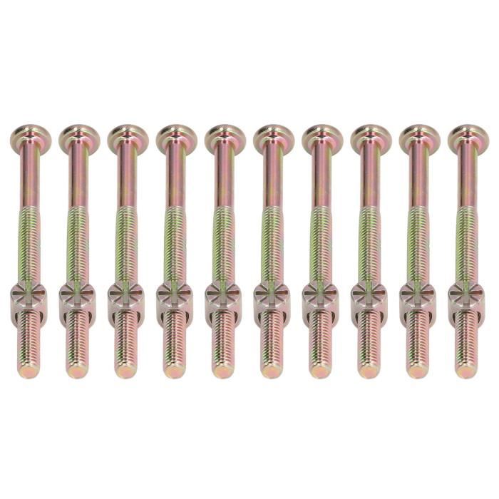 Lot De 10 Broches De Positionnement, Anneau à Pression, Arbre Cylindrique, Acier Inoxydable 304, M5x16 Mm
