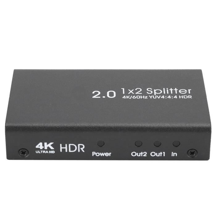 Répartiteur HDMI Inakustik 3247012 2 ports noir