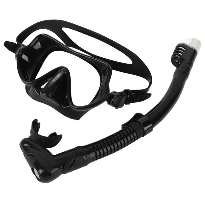 Tuba De Plongée/Snorkeling Sommap 'Clarinette' - Forme En L Vintage - Embouchure PVC Hypoallergénique - Diamètre 22 Mm