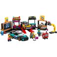 LEGO® City 60389 Le Garage de Customisation, Jouet de Voitures, Atelier et Minifigurines-1