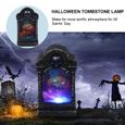 2pcs Tombstone Lights LED Horror Lamp Festival Lampe décorative pour la maison  KIT DE DECORATION - PACK DE DECORATION-1