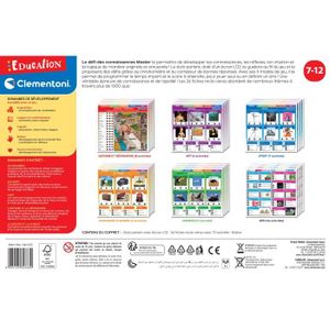 JEU D'APPRENTISSAGE CLEMENTONI Petit Savant - Le Défi des Connaissance JEU D'APPRENTISSAGE CLEMENTONI Petit Savant - Le Défi des Connaissance