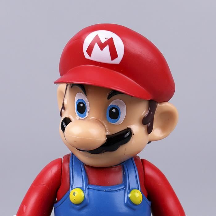 Figurine Mario Bross en plastique - 12cm - Planète Gateau